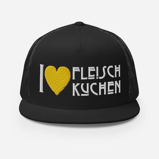 Trucker-Cap - I Love Fleischkuchen
