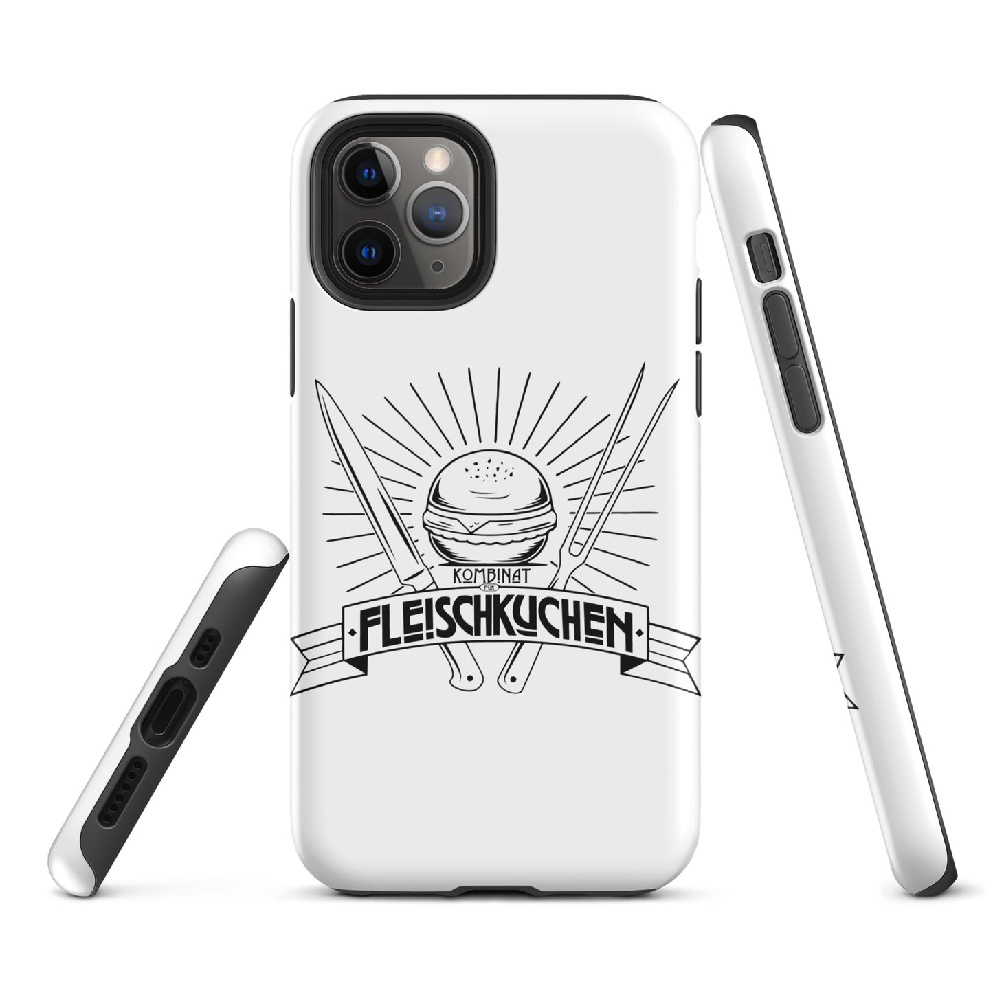 Hardcase iPhone Handyhülle - Kombinat für Fleischkuchen