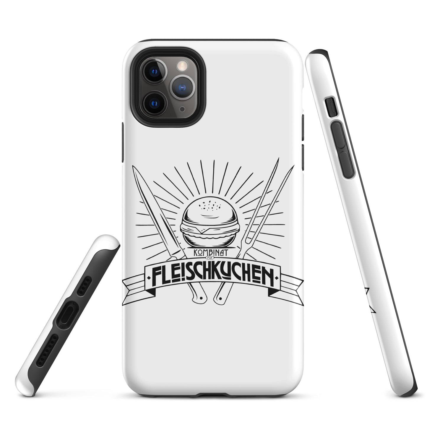 Hardcase iPhone Handyhülle - Kombinat für Fleischkuchen