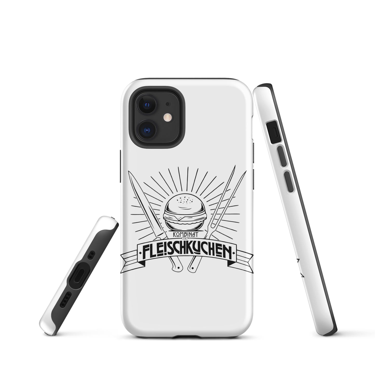 Hardcase iPhone Handyhülle - Kombinat für Fleischkuchen
