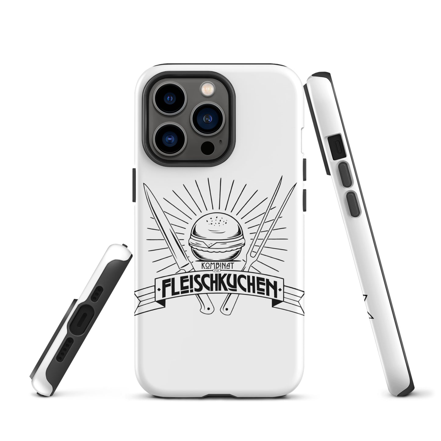 Hardcase iPhone Handyhülle - Kombinat für Fleischkuchen