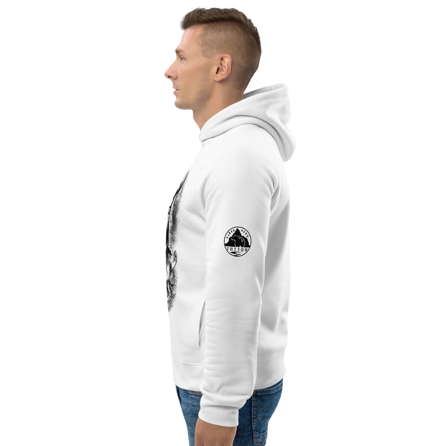 Unisex Kapuzenpullover - Love Meat