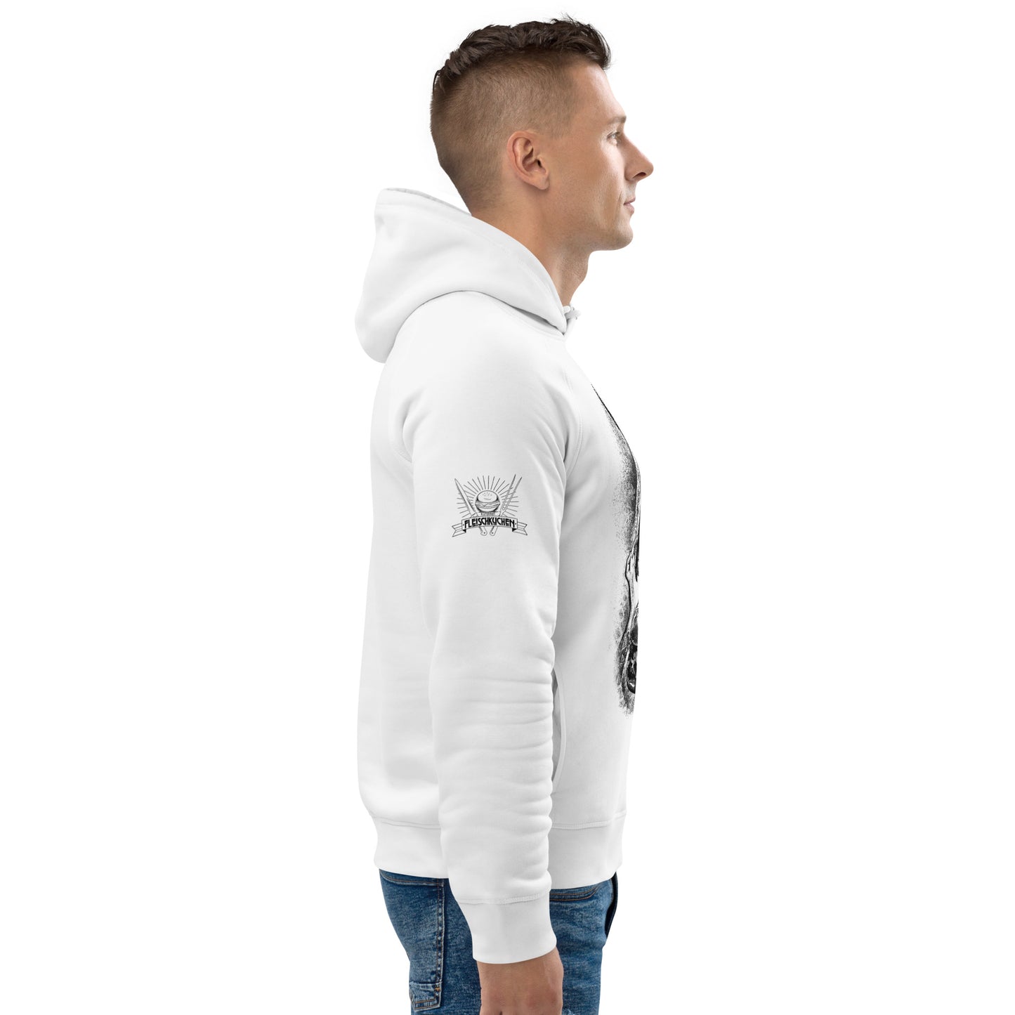 Unisex Kapuzenpullover - Love Meat