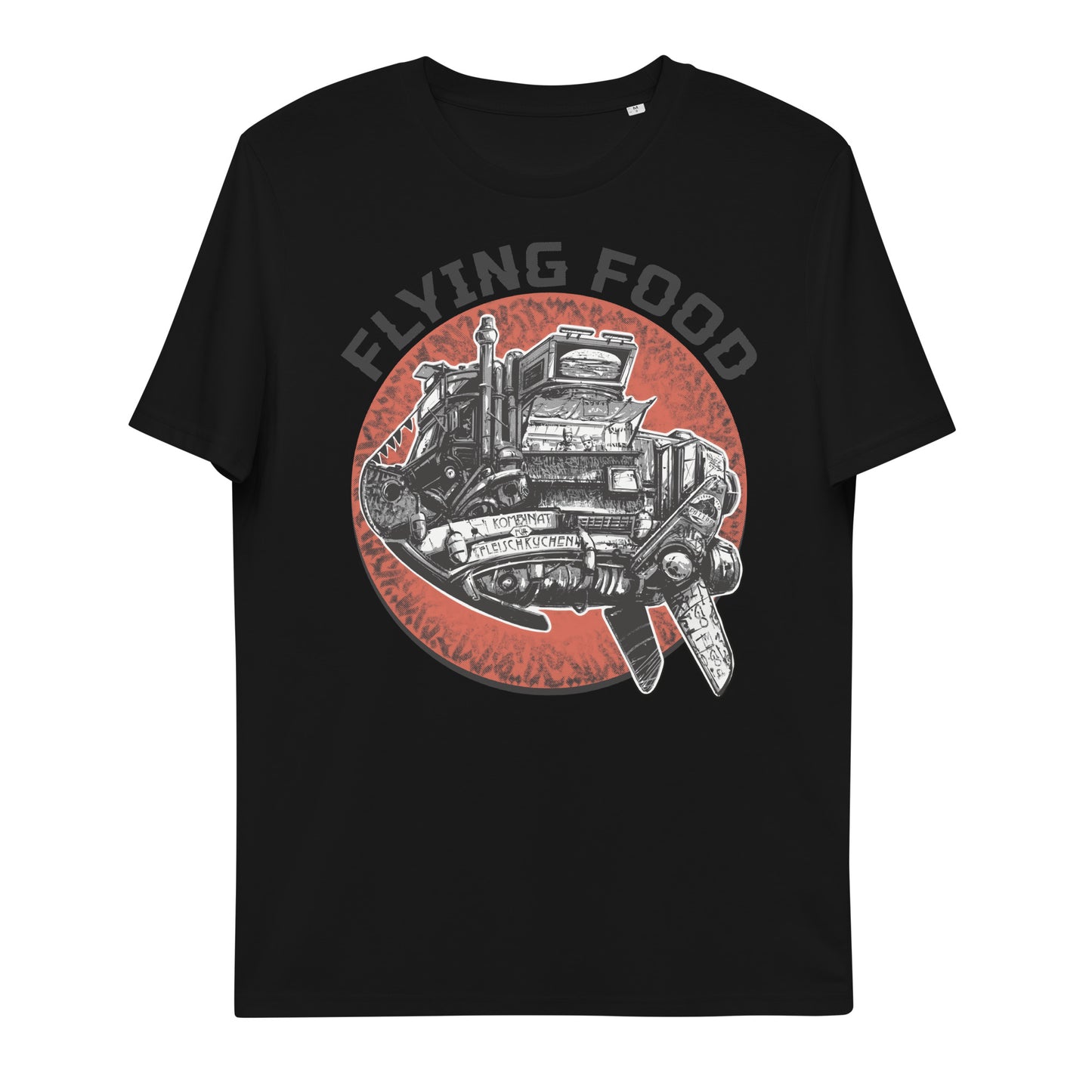 Bio-Baumwoll-T-Shirt für Herren - Flying Food