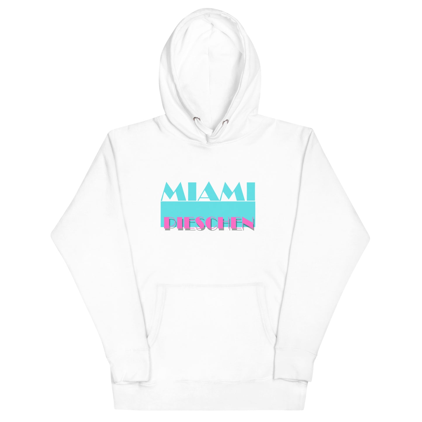 Unisex-Kapuzenpullover - Miami Pieschen Retro