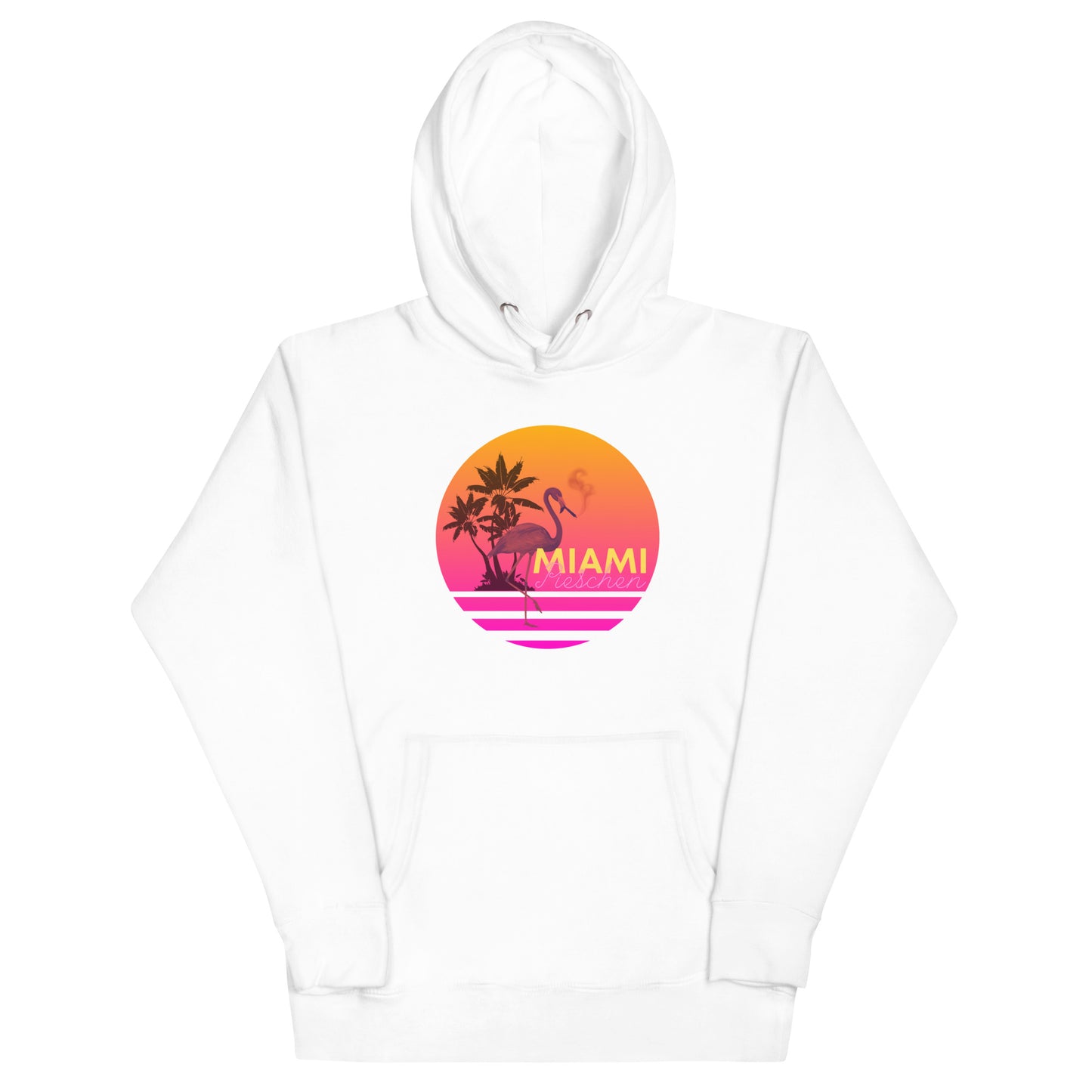 Unisex-Kapuzenpullover - Miami Pieschen vs Flamingo