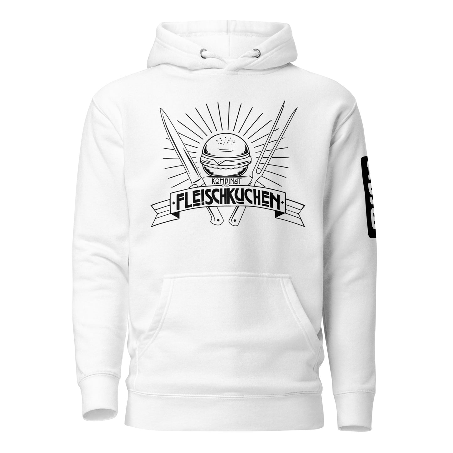 Unisex-Kapuzenpullover - Kombinat Fleischkuchen