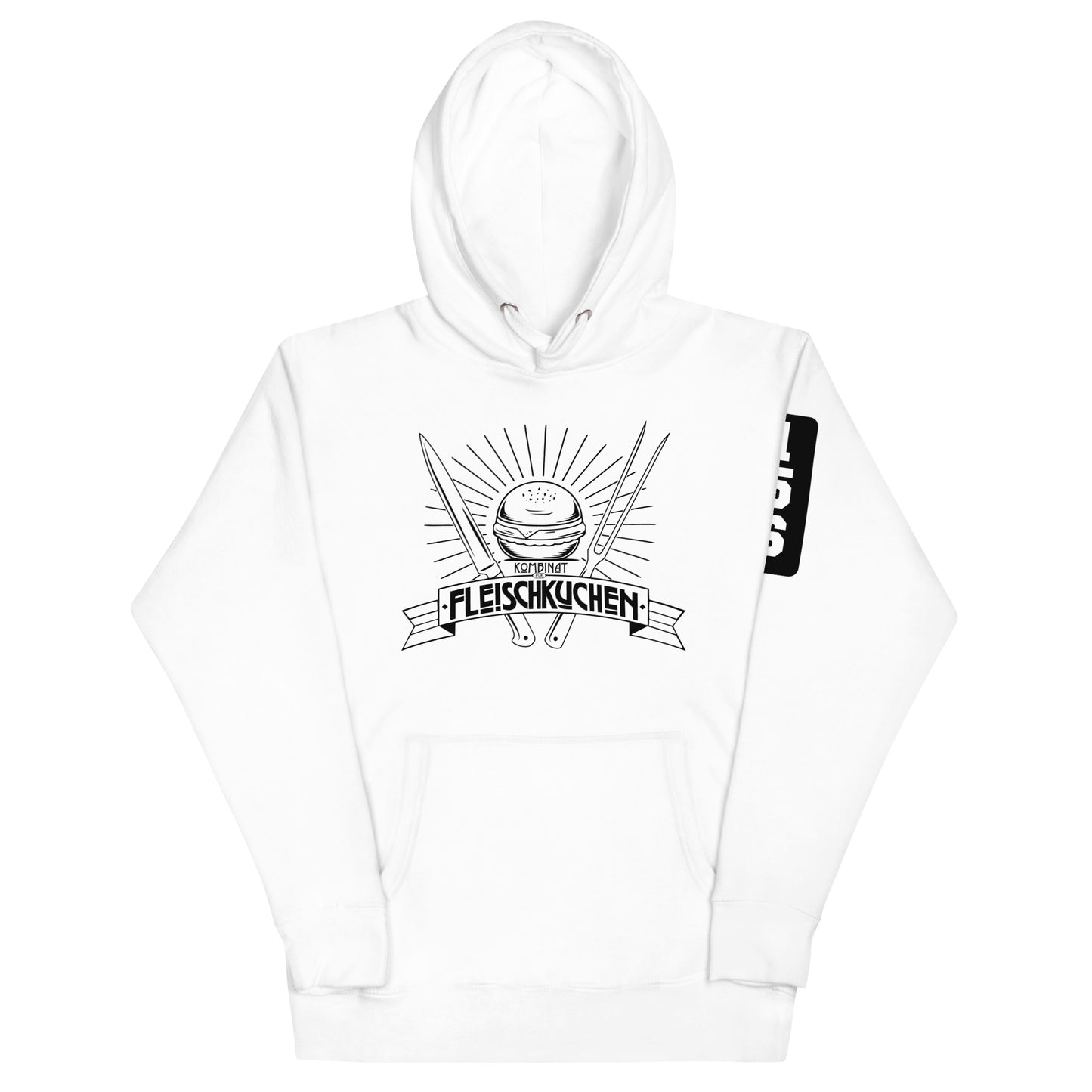 Unisex-Kapuzenpullover - Kombinat Fleischkuchen
