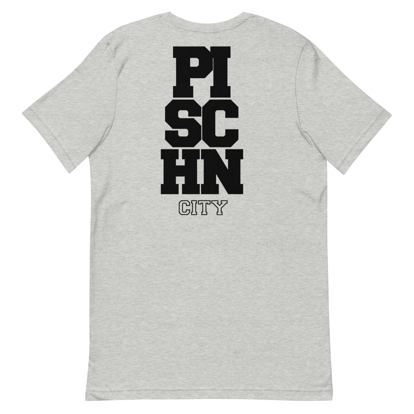 Kurzärmeliges T-Shirt für Herren - Miami Pieschen City mit Brust Logo