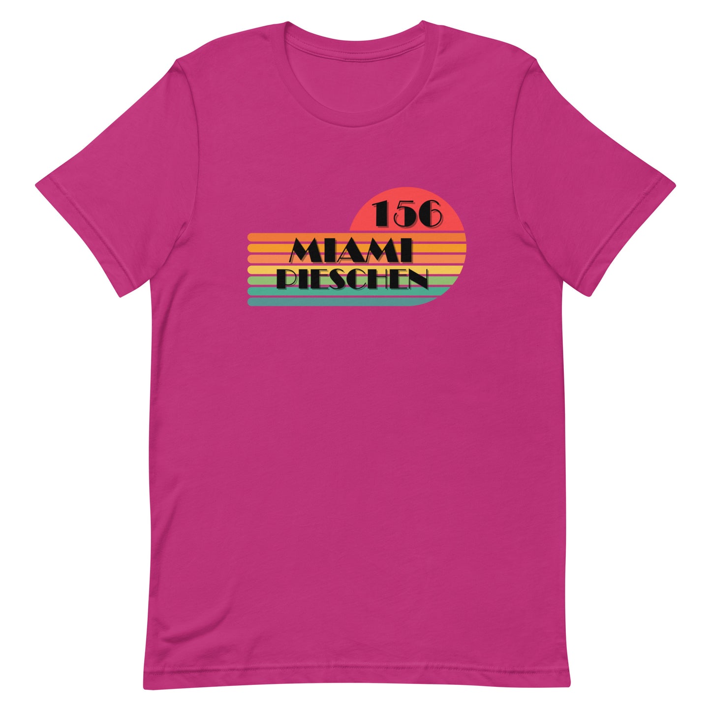 Kurzärmeliges T-Shirt für Herren - Miami Pieschen 156