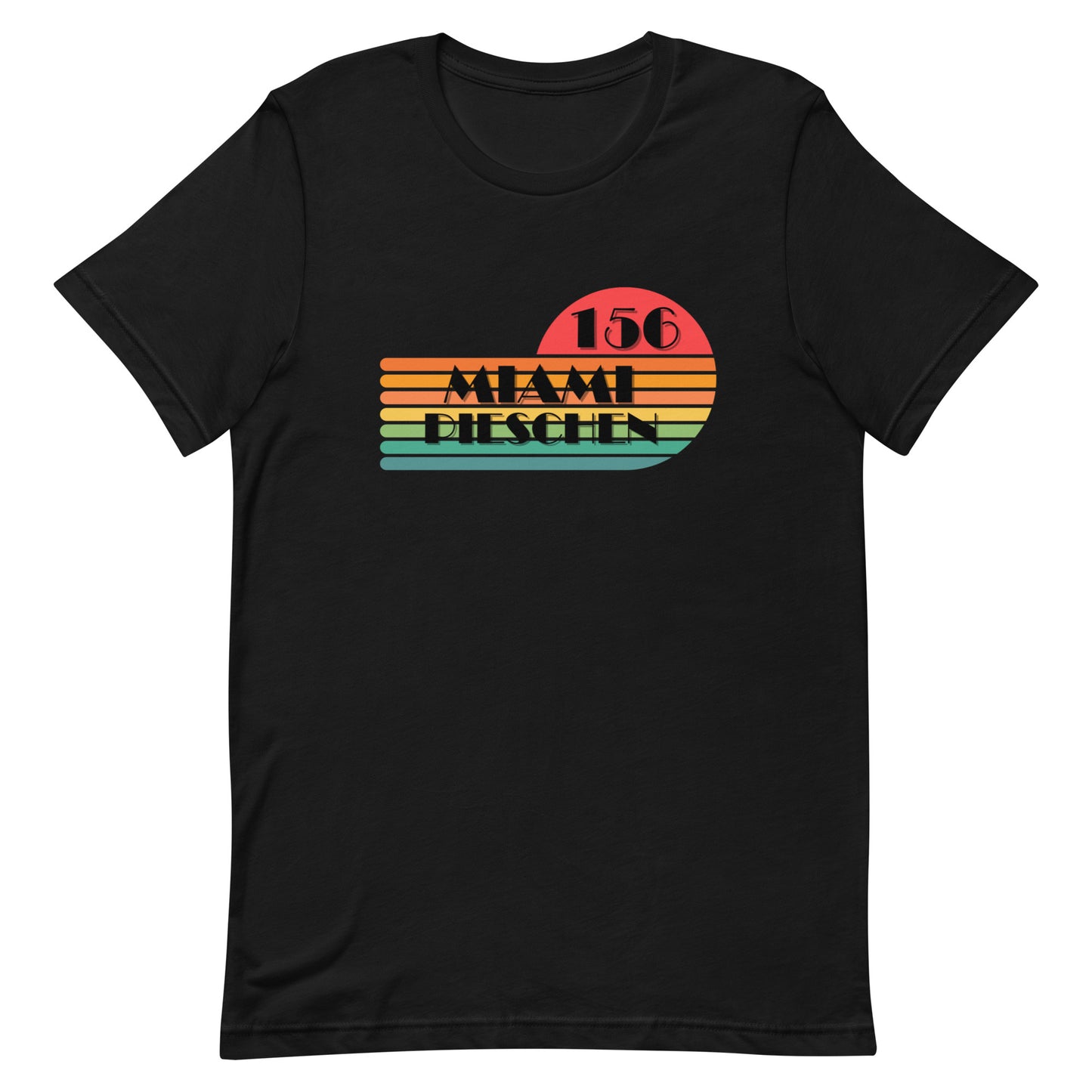 Kurzärmeliges T-Shirt für Herren - Miami Pieschen 156
