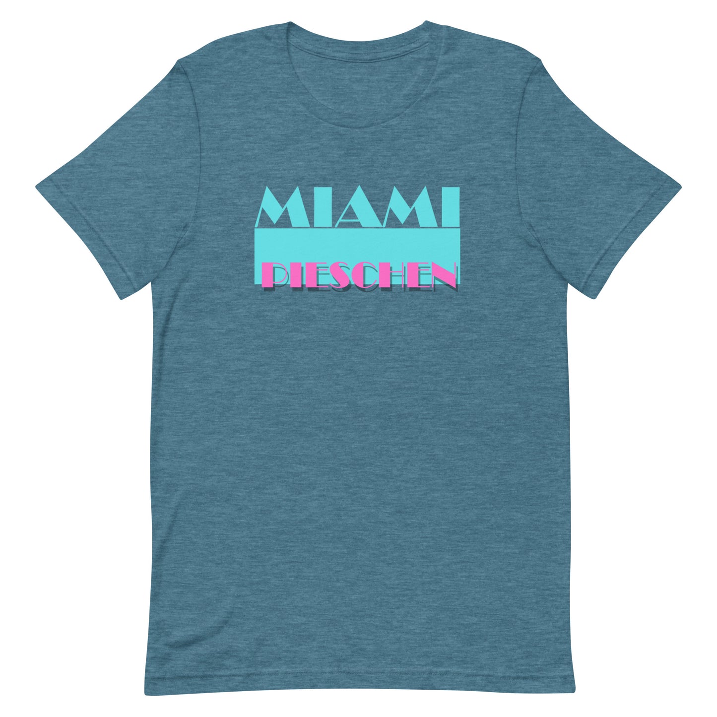 Kurzärmeliges T-Shirt für Herren - Miami Pieschen Retro
