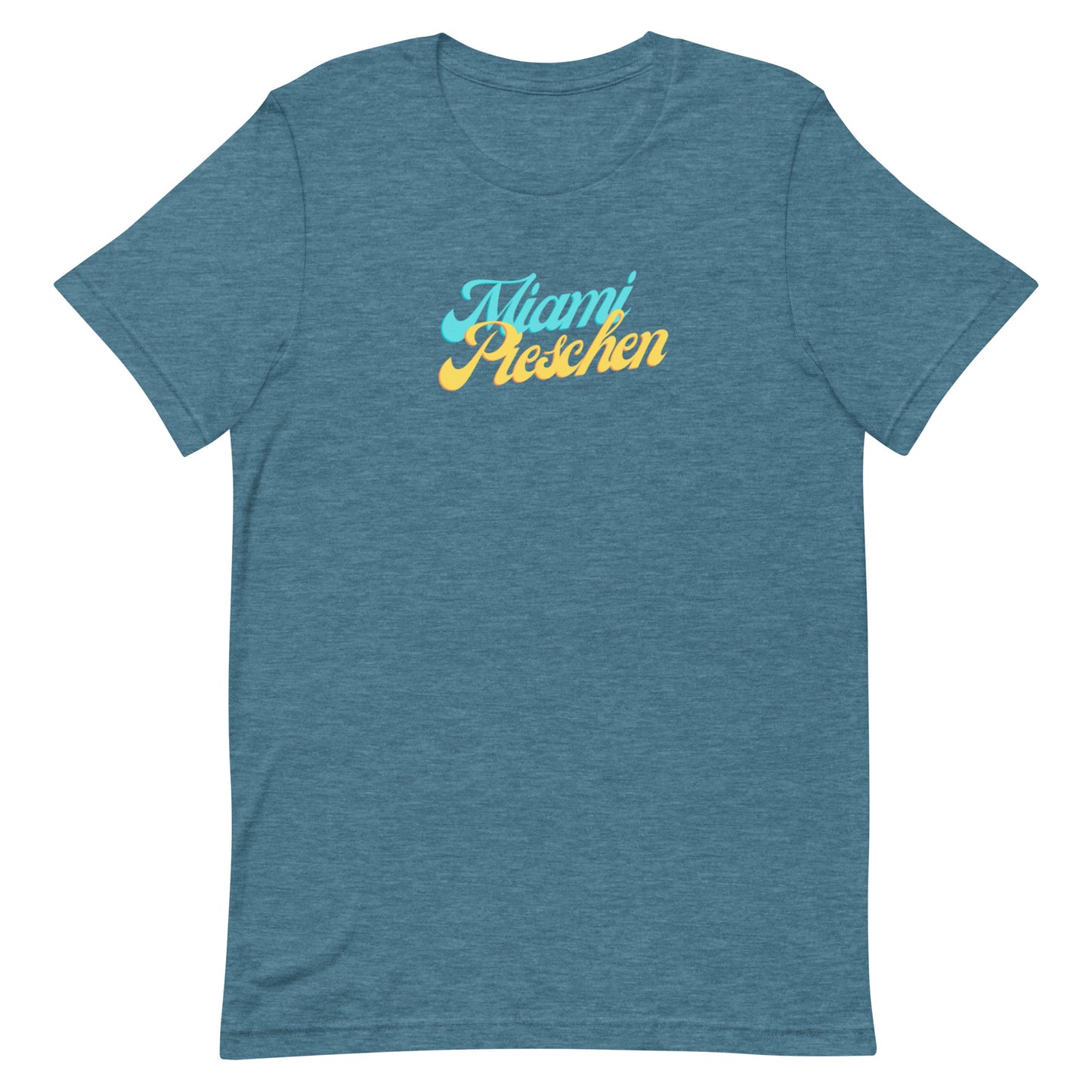 Kurzärmeliges T-Shirt für Herren - Miami Pieschen Hippie