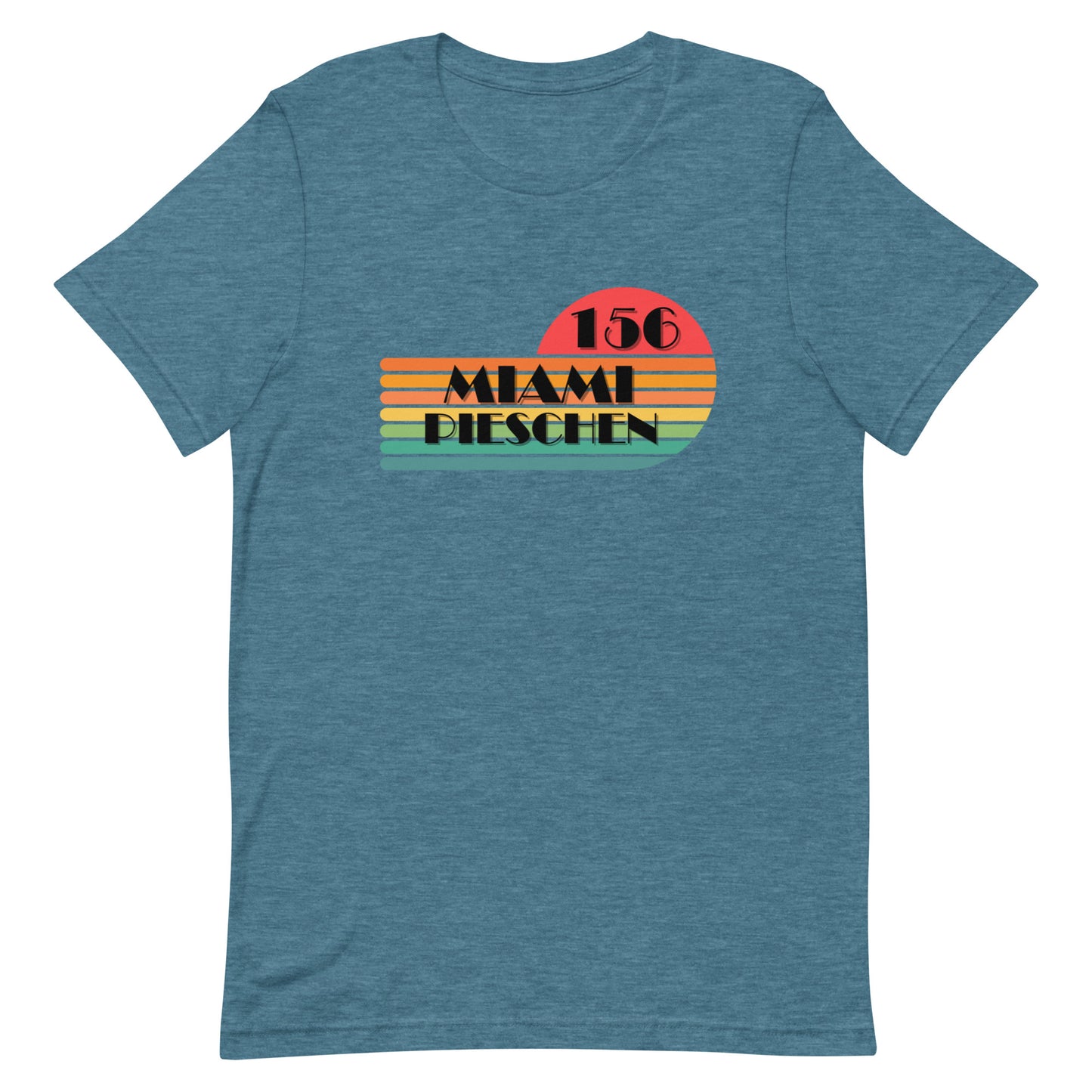 Kurzärmeliges T-Shirt für Herren - Miami Pieschen 156