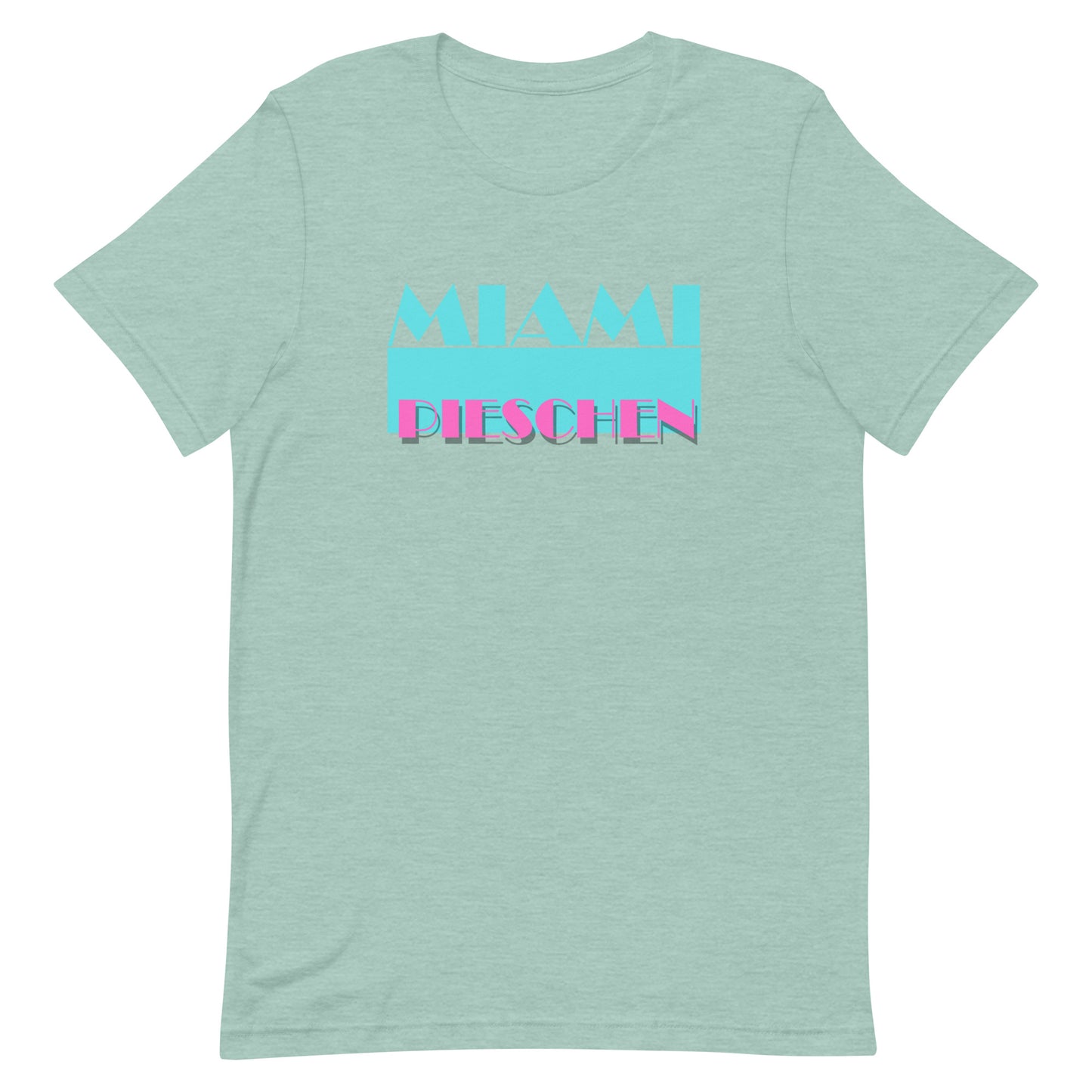 Kurzärmeliges T-Shirt für Herren - Miami Pieschen Retro