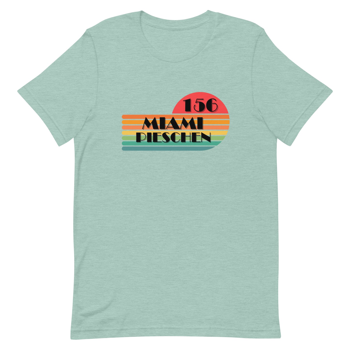 Kurzärmeliges T-Shirt für Herren - Miami Pieschen 156