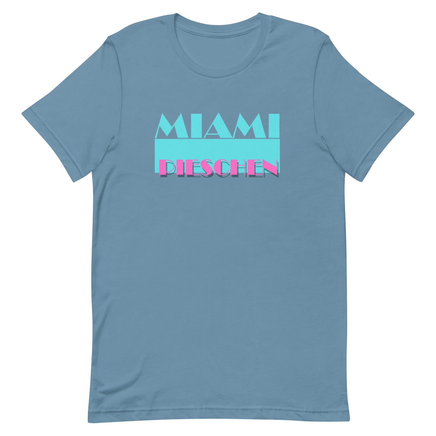 Kurzärmeliges T-Shirt für Herren - Miami Pieschen Retro