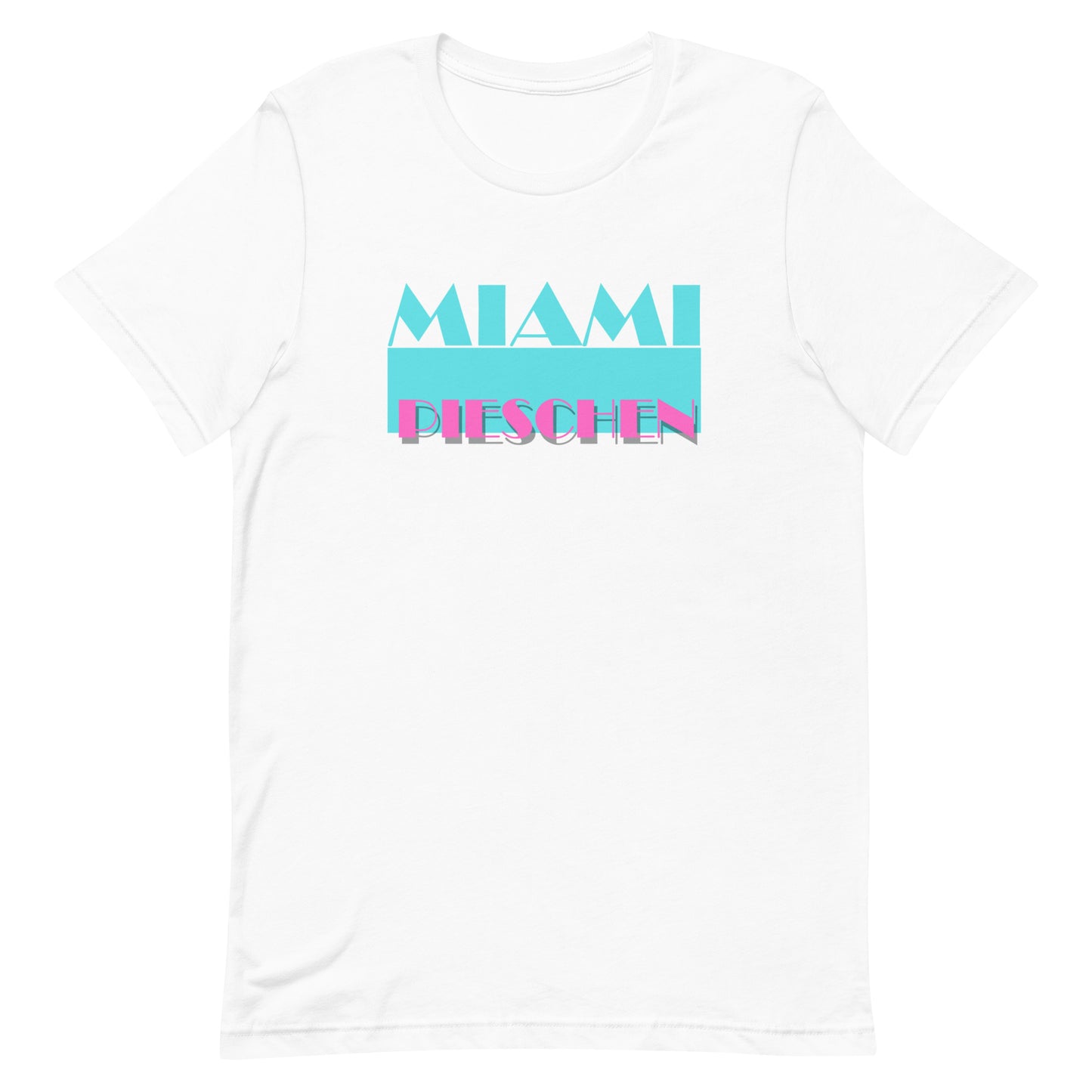 Kurzärmeliges T-Shirt für Herren - Miami Pieschen Retro
