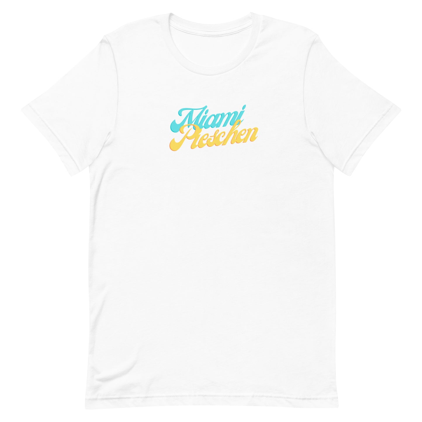 Kurzärmeliges T-Shirt für Herren - Miami Pieschen Hippie