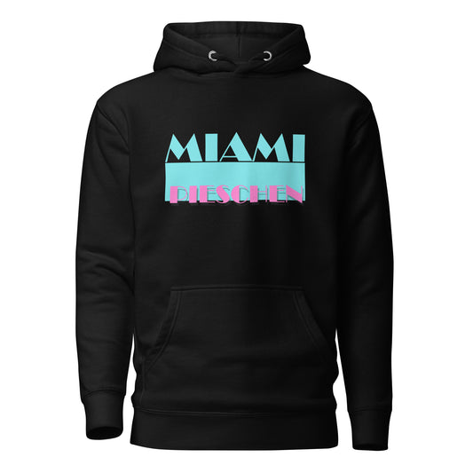 Unisex-Kapuzenpullover - Miami Pieschen Retro
