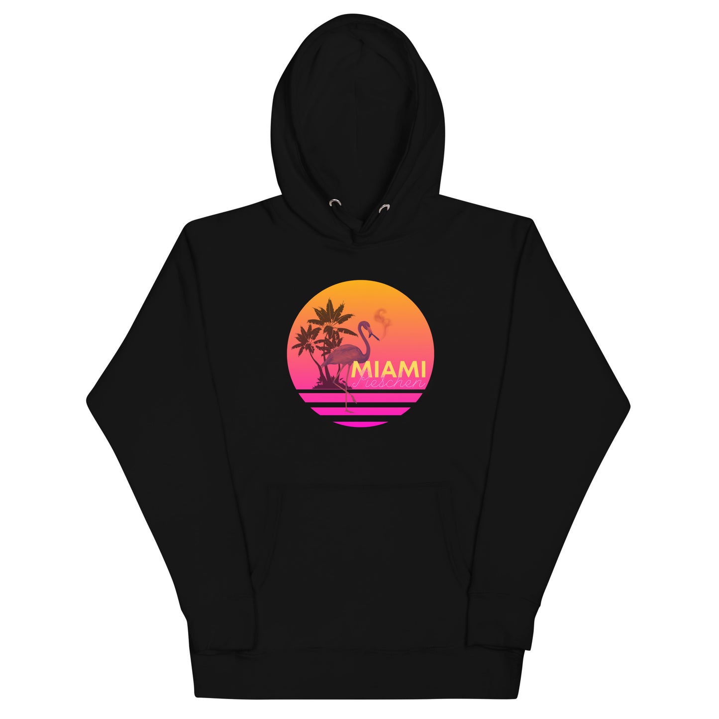 Unisex-Kapuzenpullover - Miami Pieschen vs Flamingo